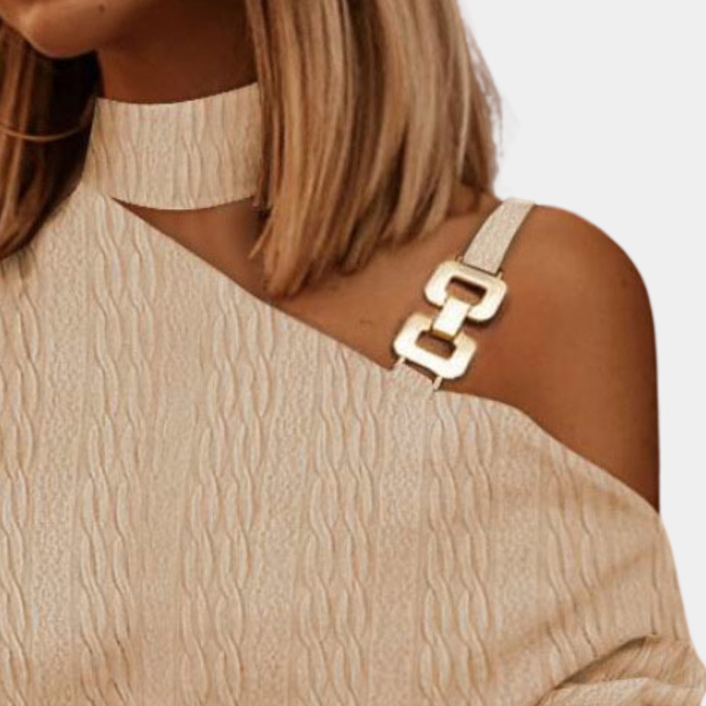 BELLE - Fashionable Shoulder Top for Women - Summer Style