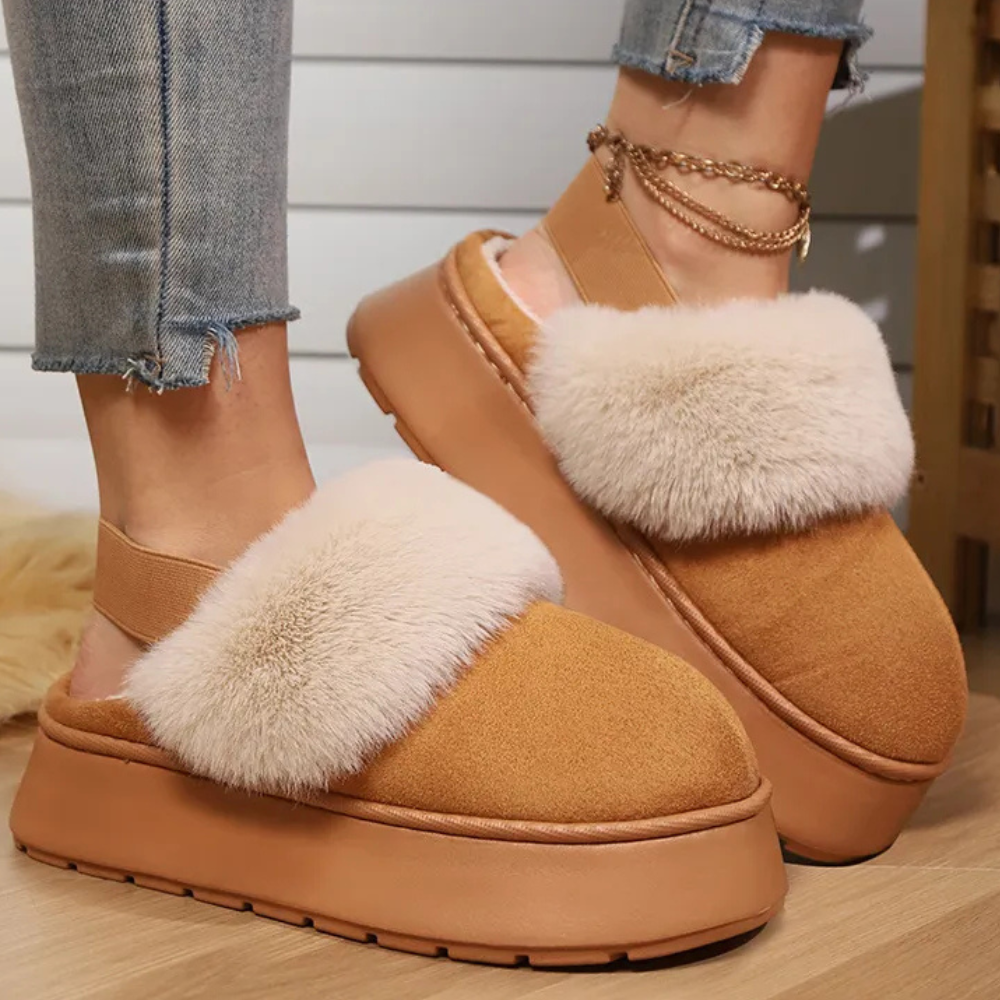 SOPHIEA - Trendy Fluffy Summer Shoes for Women