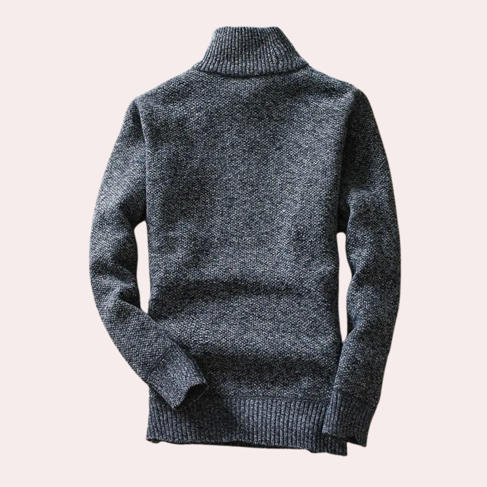 BRICE - Comfortable Half-Zip Jumper for Men - Spring/Summer Edition