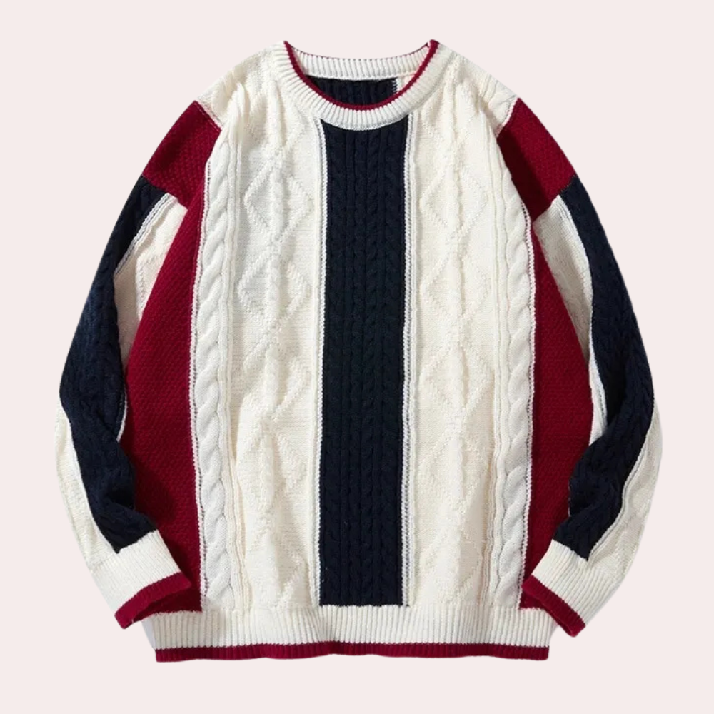 WALTER - Trendy Knitted Summer Jumper for Men