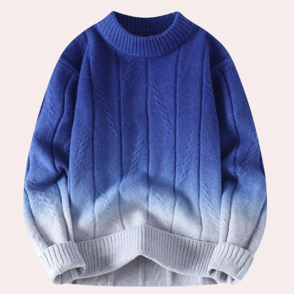 ALAN - Trendy Gradient Summer Jumper for Men